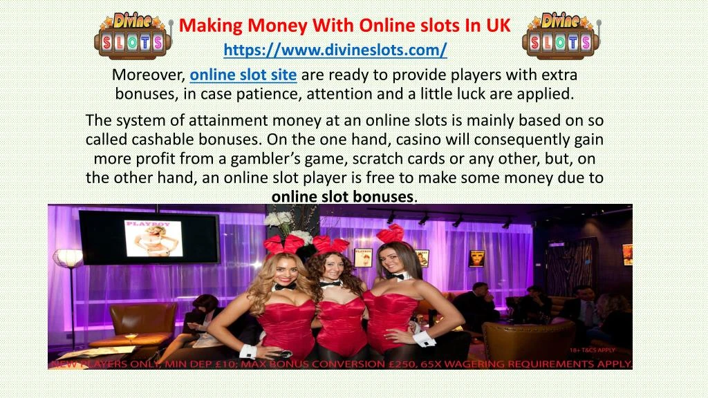 making money with online slots in uk