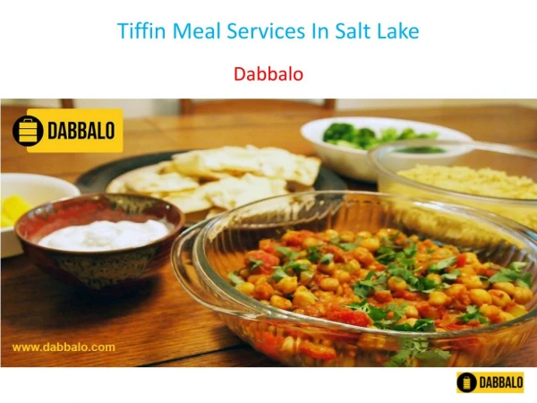Tiffin Meal Services In Salt Lake