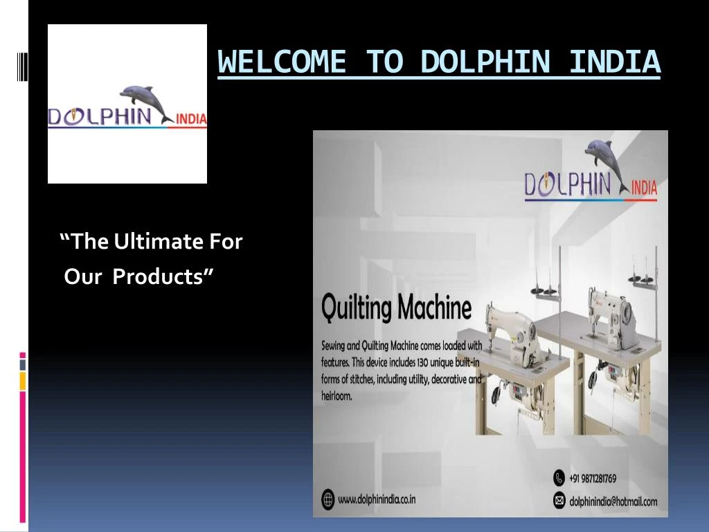 welcome to dolphin india