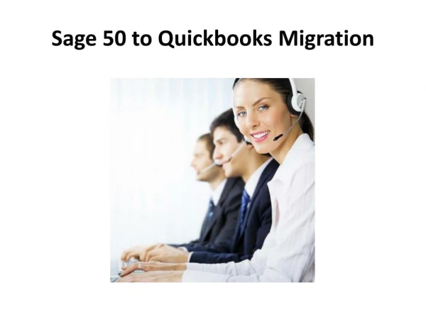 QB Recovery - Sage 50 to Quickbooks Migration