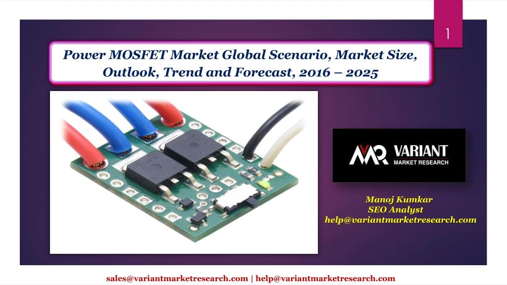 power mosfet market global scenario market size
