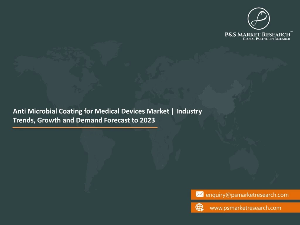 anti microbial coating for medical devices market
