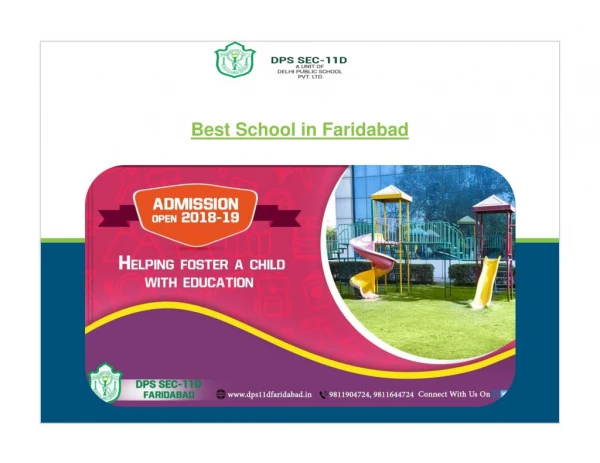 Best Schools in Faridabad | School Admission Open