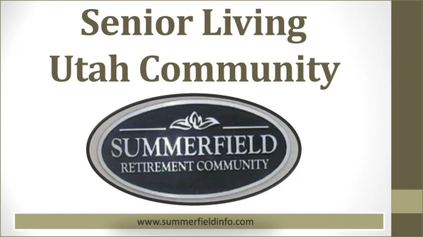 Independent senior living Utah with care and peace of mind