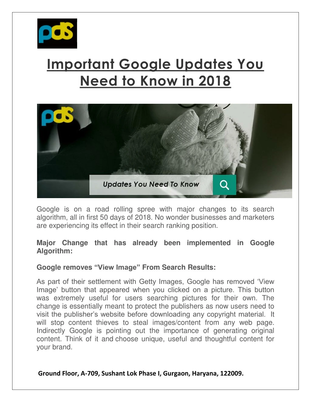 important google updates you need to know in 2018