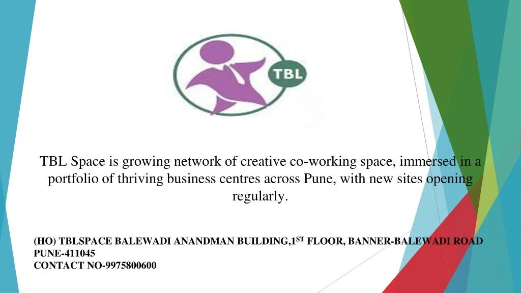 tbl space is growing network of creative