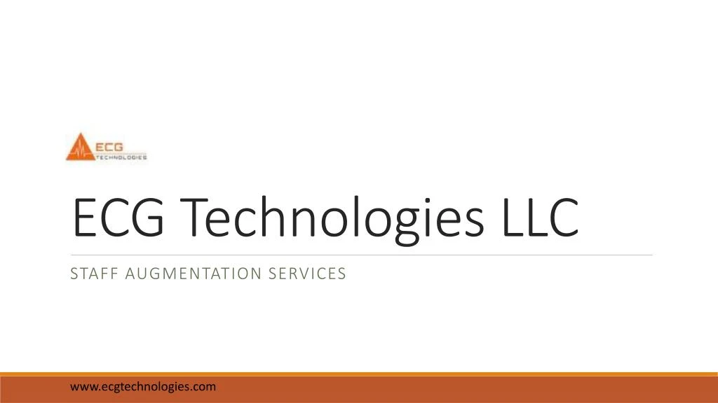 ecg technologies llc