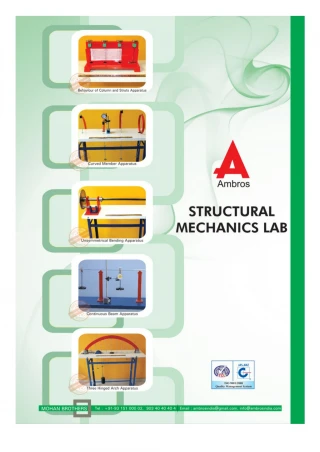 STRUCTURAL MECHANICS LAB - slide 1