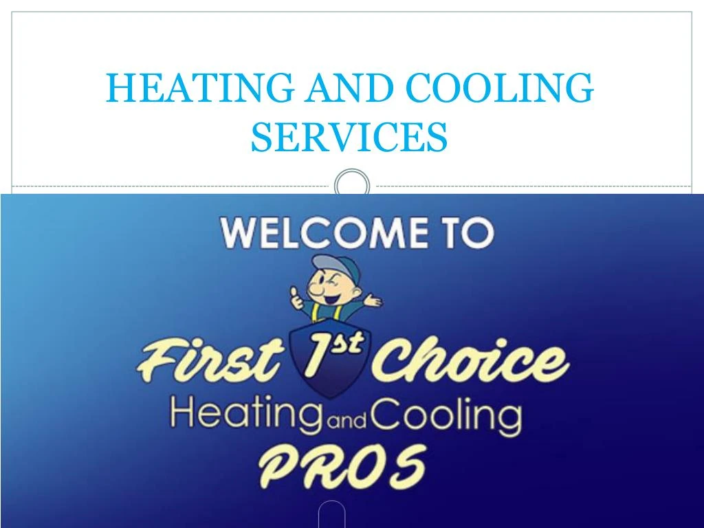 heating and cooling services