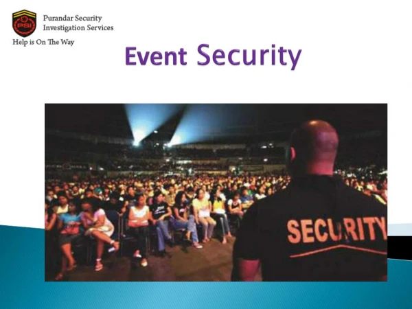 PSI Security | Private Event Security Services in pune Maharashtra