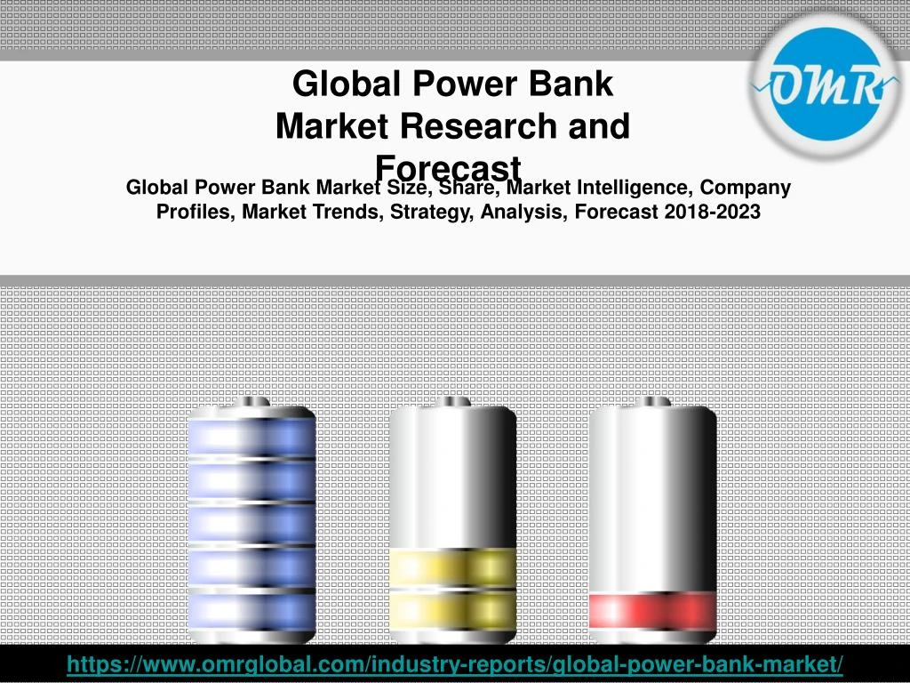 global power bank market research and forecast