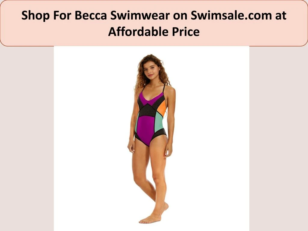 shop for becca swimwear on swimsale