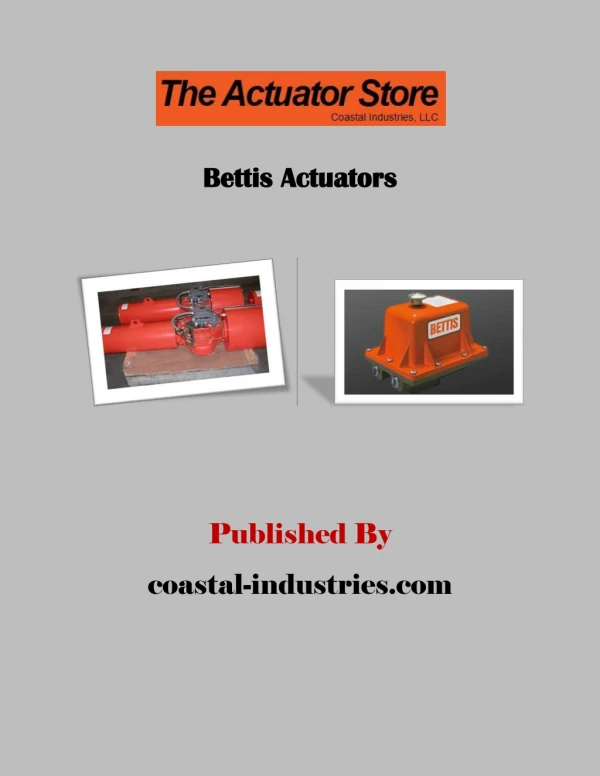 Bettis Actuators