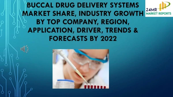Buccal Drug Delivery Systems Market Share, Industry Growth by Top Company, Region, Application, Driver, Trends & Forecas