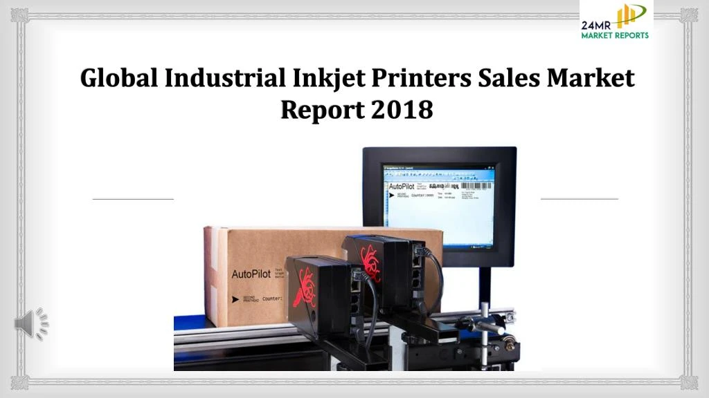 global industrial inkjet printers sales market report 2018