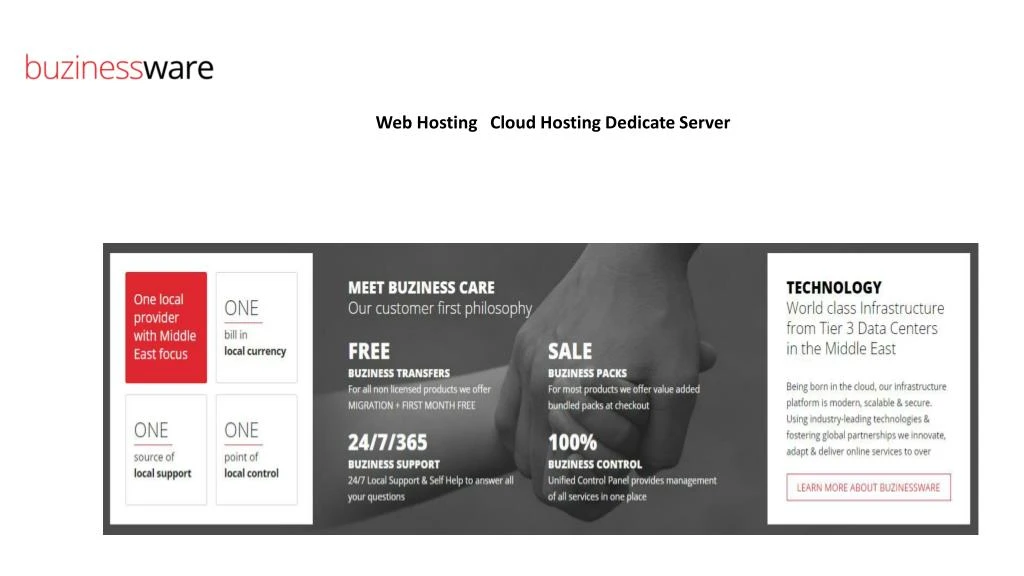 web hosting cloud hosting dedicate server