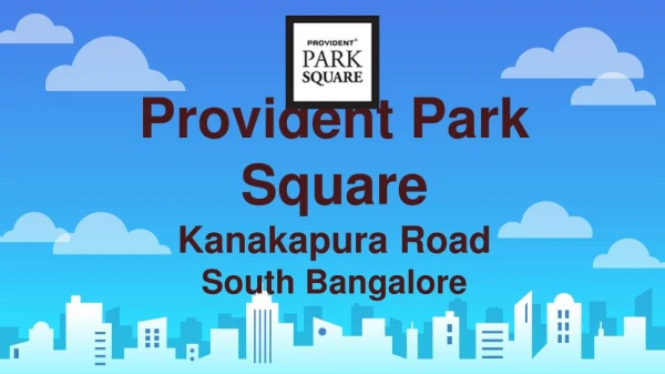 Provident Park Square Masterplan