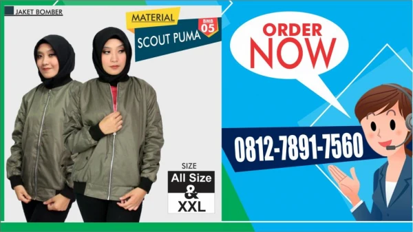 0812-7891-7560 | Pusat Jaket Muslimah Siap Kirim Ke Alang-Alang Lebar Kota Palembang