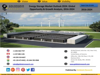 Global Energy Storage System Market Analysis - slide 1