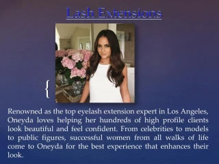 Eyelash Extensions - slide 1