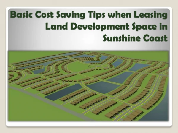 Key Considerations When Choosing Land Development Space in Sunshine Coast