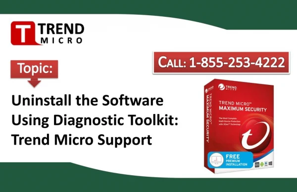 Uninstall the Software Using Diagnostic Toolkit: Trend Micro Support