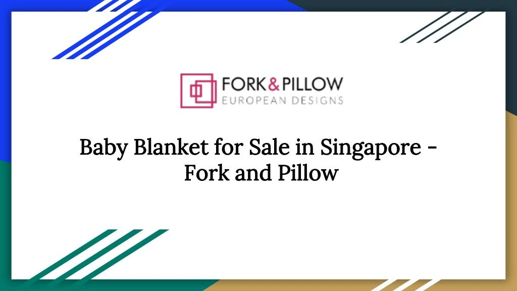 baby blanket for sale in singapore fork and pillow