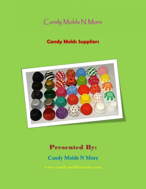 Candy Molds Suppliers