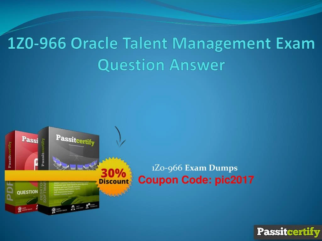 1z0 966 oracle talent management exam question answer