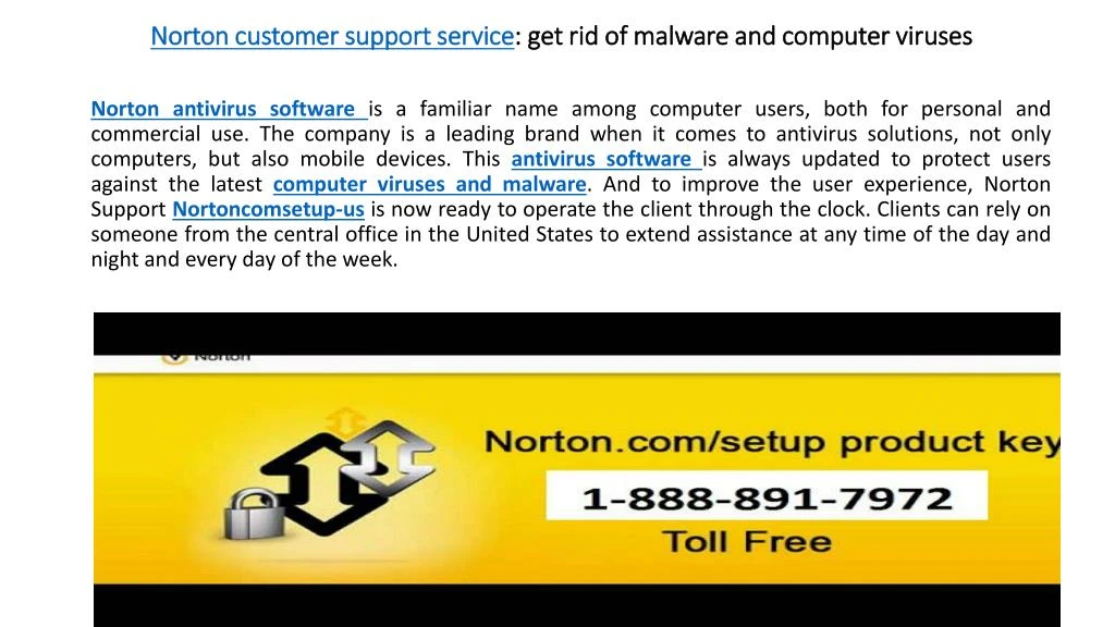 norton customer support service get rid of malware and computer viruses