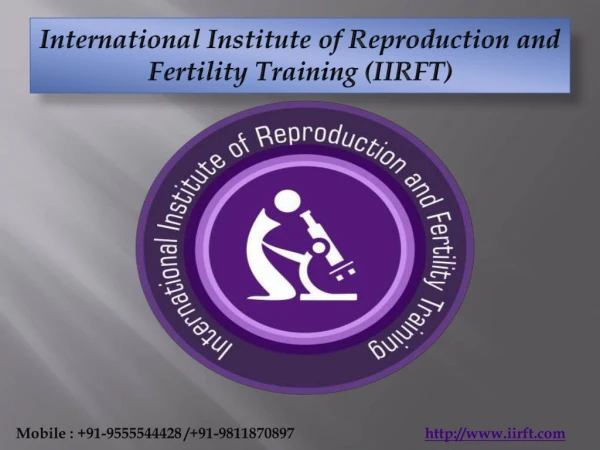 IVF training in india