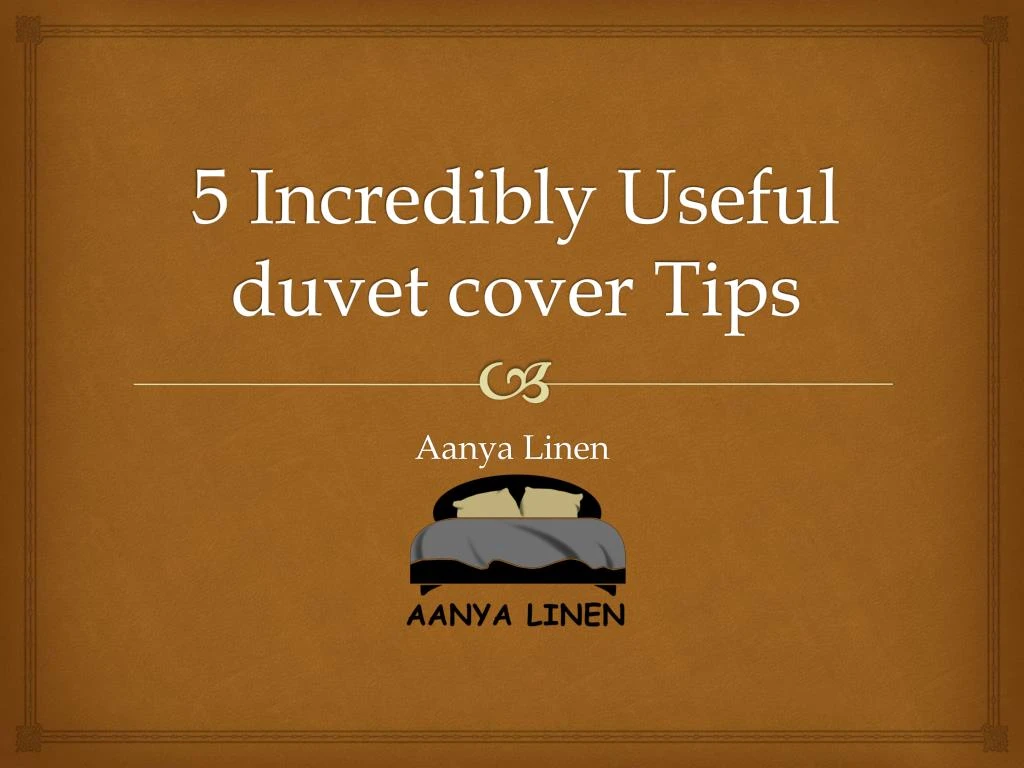 5 incredibly useful duvet cover tips