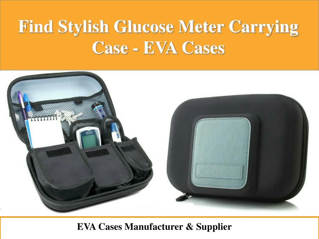 find stylish glucose meter carrying case eva cases