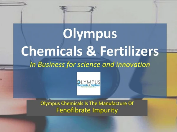 Fenofibrate Impurity- fenofibrate impurities supplier and manufacturer