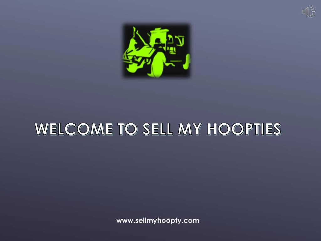 welcome to sell my hoopt ies