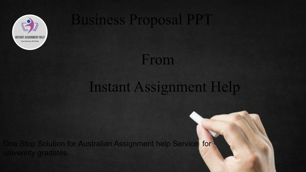 business proposal ppt