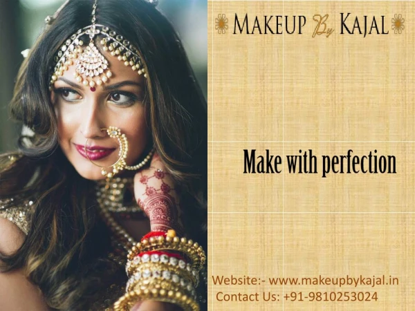 Meet The Freelance Makeup Artist in Delhi NCR