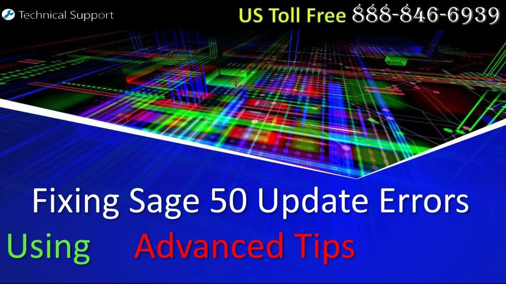 fixing sage 50 update errors using advanced tips