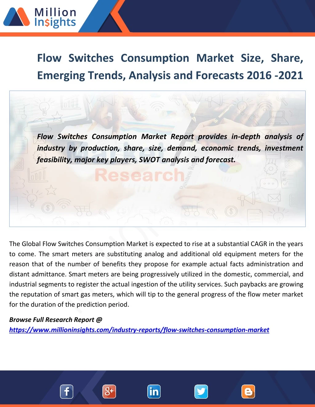 flow switches consumption market size share