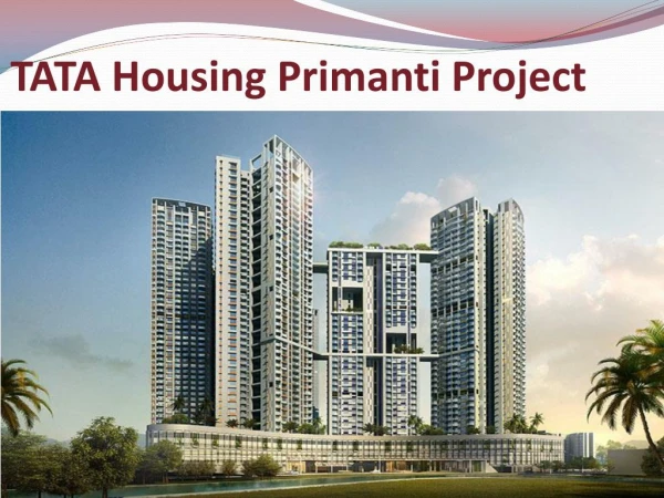 Tata Housing primanti in Sector 72 Gurgaon