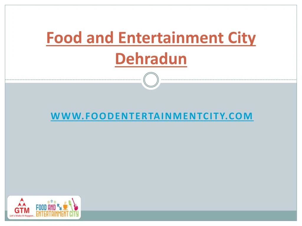 food and entertainment city dehradun