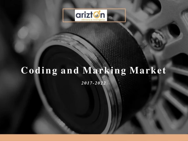 Coding and Marking Market Analysis by Arizton