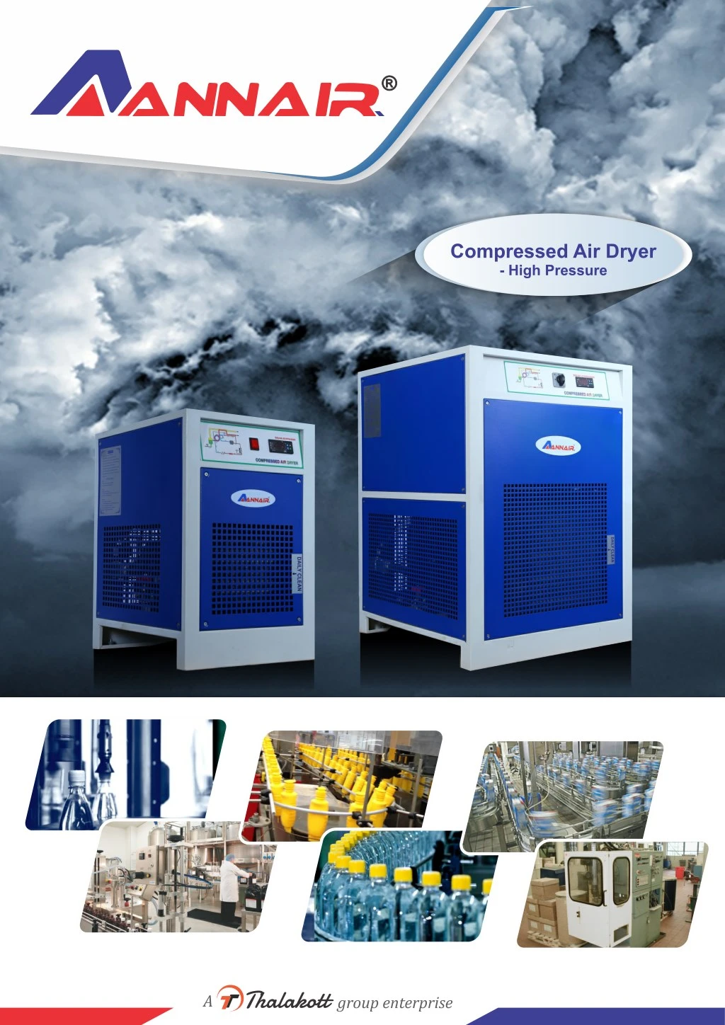 compressed air dryer high pressure
