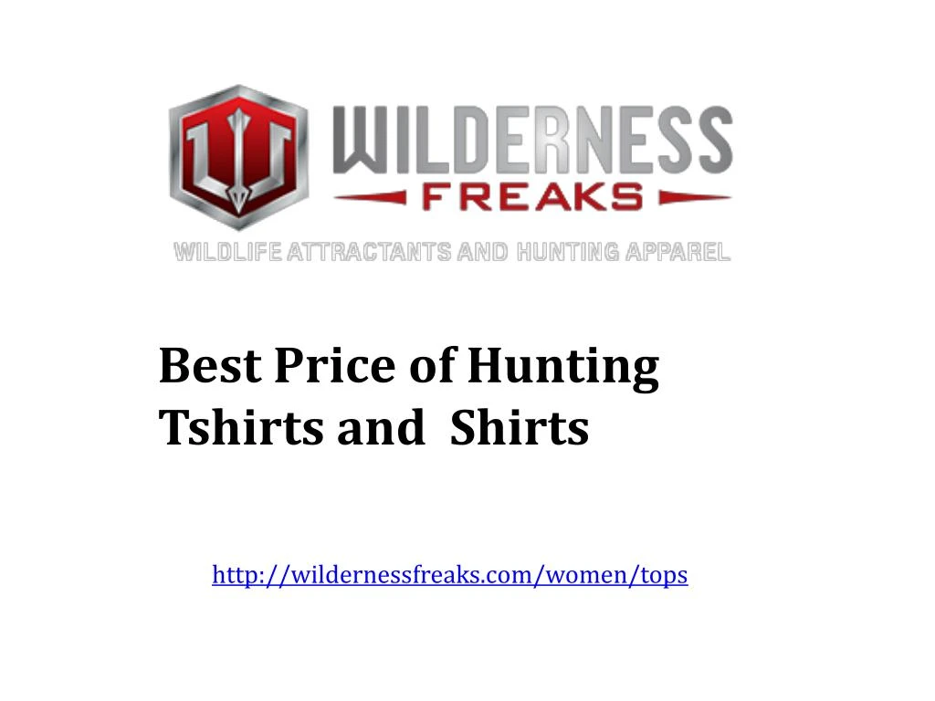 best price of hunting tshirts and shirts