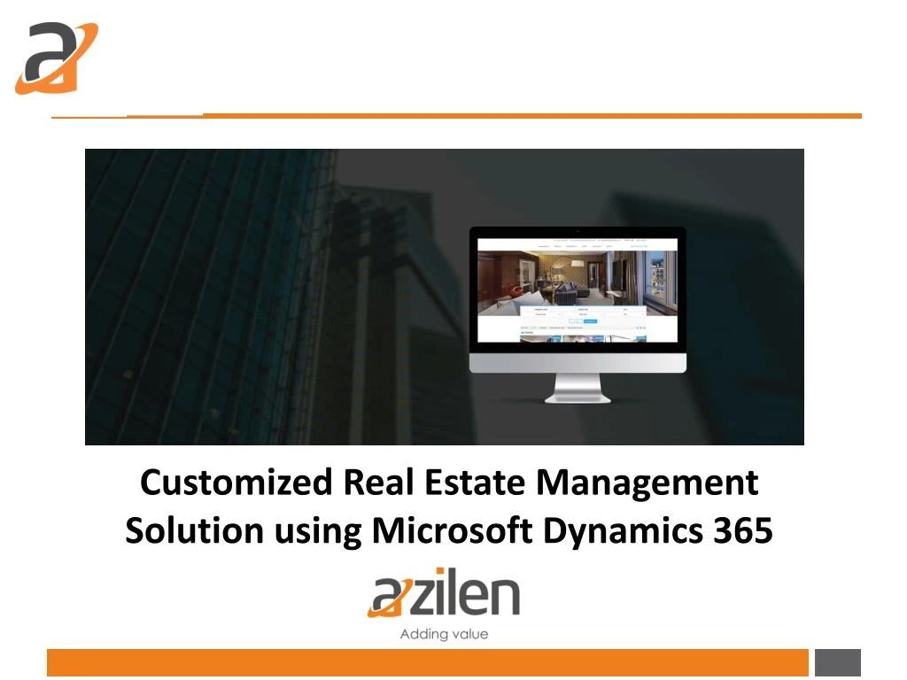 customized real estate management solution using