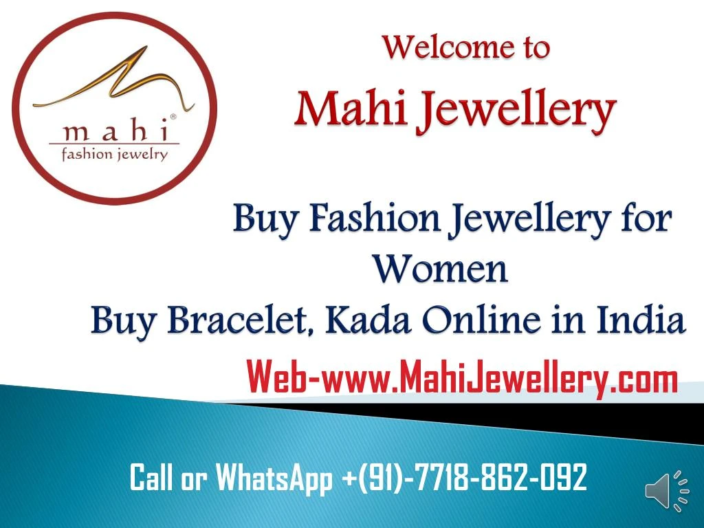 welcome to mahi jewellery buy fashion jewellery for women buy bracelet kada online in india
