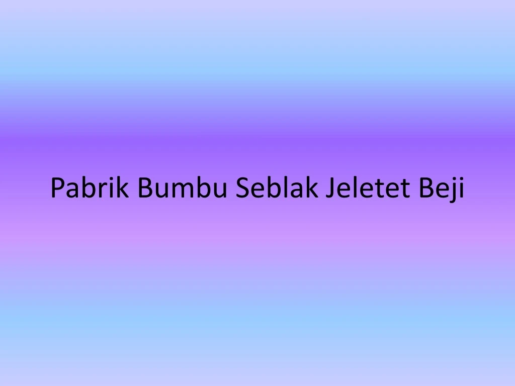 pabrik bumbu seblak jeletet beji