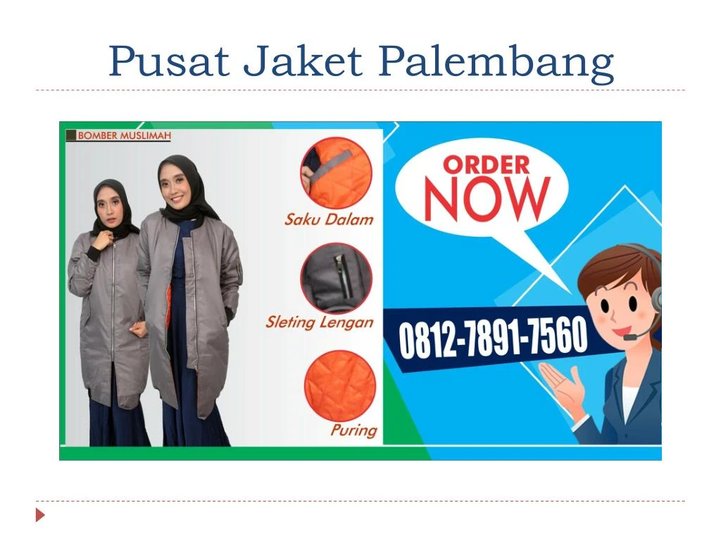 pusat jaket palembang