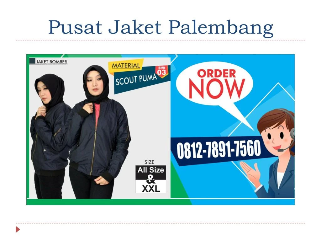 pusat jaket palembang