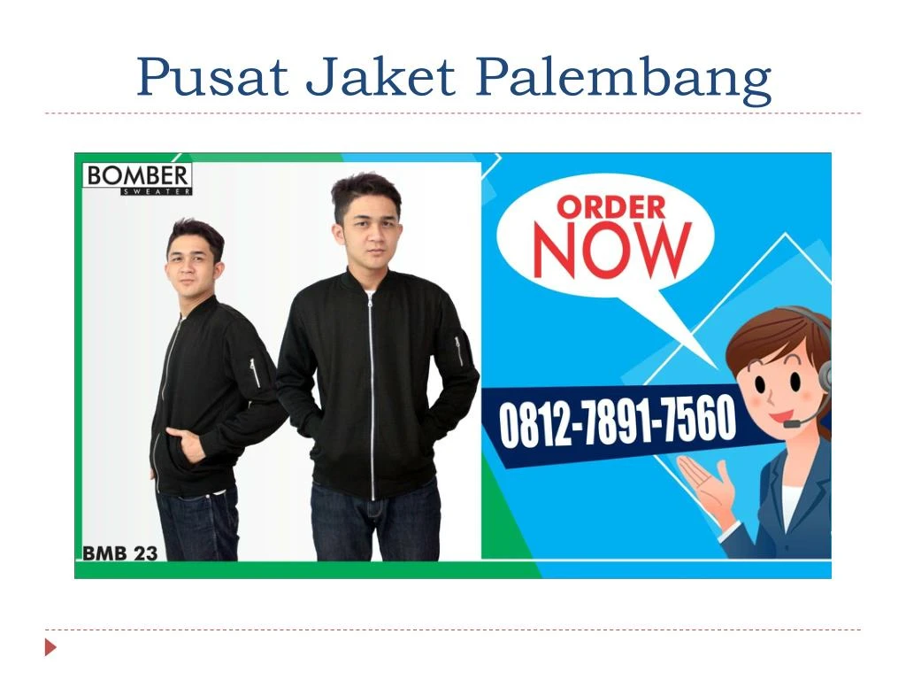 pusat jaket palembang